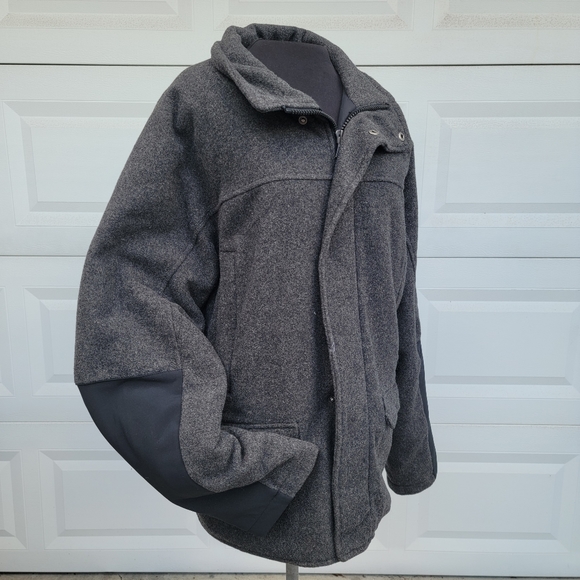 Tommy Hilfiger Other - Tommy Hilfiger 2004 Gray and Black Wool Coat /Jacket Size L